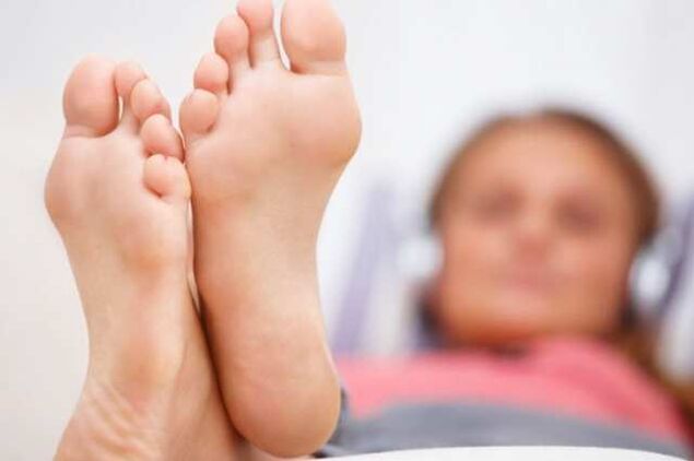 Healthy feet after fungal infection treatment